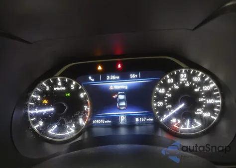 2017 Nissan Maxima 3.5 Sl z USA, uszkodzony, nr VIN 1N4AA6AP6HC453720